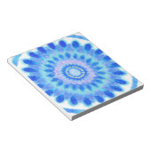 Blaues Wasserrad Notizblock (angewinkelt)