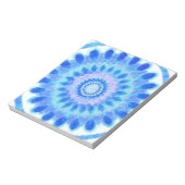 Blaues Wasserrad Notizblock (Rotiert)