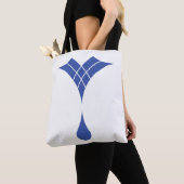blaues Wassertropfendesign Tasche (Von Nahem)