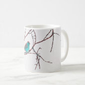 Blaues Waxbill Kaffeetasse (VorderseiteRechts)