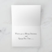 Blaues Weihnachten (Innenseite)