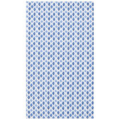 Blaues Weihnachtsbaumschmuck-Muster Tischdecke (Vorderseite)