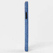 Blaues weißes Denim Textur-Bild Case-Mate iPhone Hülle (Hinten/Rechts)