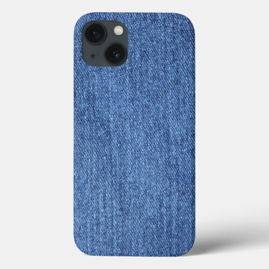 Blaues weißes Denim Textur-Bild Case-Mate iPhone Hülle (Rückseite)
