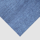 Blaues weißes Denim Textur-Bild Seidenpapier (Ausschnitt)