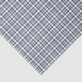 Blaues weißes kariertes 1 seidenpapier (Ausschnitt)