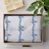 Blaues weißes Segel-Wellenmuster Geschenk Seidenpapier (Geschenk)