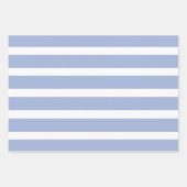 Blaues weißes Sommerküstenmuster Geschenkpapier Set (Vorderseite 2)