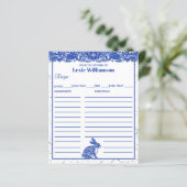 Blaues Wildkaninchen aus Küche nach Maß (Stehend Vorderseite)