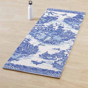 Blaues Wildtierkaninchen Yogamatte