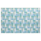 Blaues Winden-Imitat-Patchwork-Muster-Gewebe Stoff (Yard (91,4 cm))