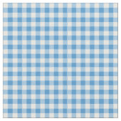 Blaues Winden-Karo-Gingham-Muster-Gewebe Stoff (Nahaufnahme)