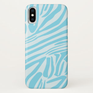 Blaues Zebra-Muster Case-Mate iPhone Hülle