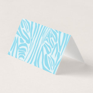Blaues Zebrastreifenmuster