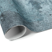 blaues Zementpapier Geschenkpapier (Rolleneckpunkt)