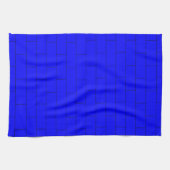 Blaues Ziegel-Design Geschirrtuch (Horizontal)