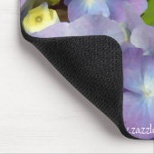 Blaueste blaue Hydrangeas Mousepad (Ecke)