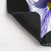 Blaueste lila Iris Mousepad (Ecke)