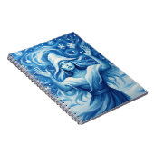 BlaueWinterHexe  Notizblock (Rechte Seite)