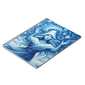 BlaueWinterHexe  Notizblock (Linke Seite)