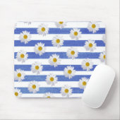 Blaufarben-Streifen Mousepad (Mit Mouse)