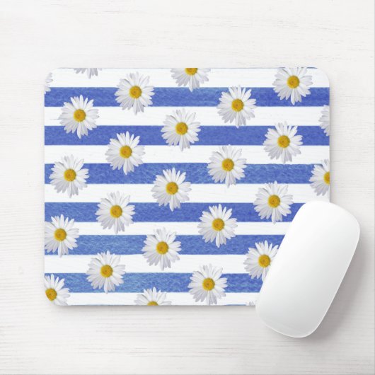 Blaufarben-Streifen Mousepad (Mit Mouse)