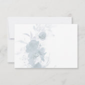 Blaufarbenbestätigung Dankeskarte (Rückseite)