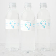 Blaufarbene Butterfly Herzdesign Hochzeit