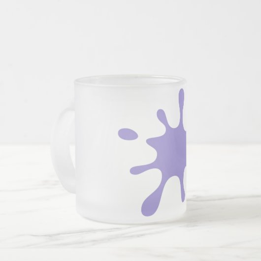 Blaufarbige Tasse (Vorderseite Links)