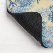 Blaufarne der 50er Jahre Mousepad (Ecke)