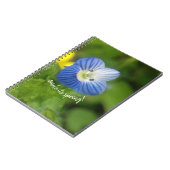Blaufeder - Notebook Notizblock (Linke Seite)