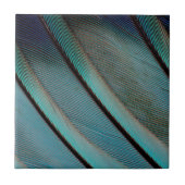 Blaufedermuster Fliese (Vorderseite)