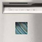 Blaufedermuster Magnet (In Situ (Geschirrspüler))