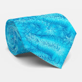 Blaufedern Krawatte (Gerollt)