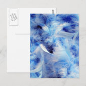 Blaufedern Postkarte (Vorne/Hinten)