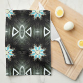 Blaufederstern Handtuch (Viertel Falte)