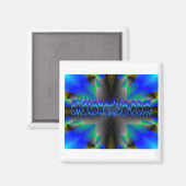 Blaufeuer Magnet (Vorderseite/Rückseite)