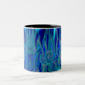 Blaufeuer Zweifarbige Tasse (Mittel)