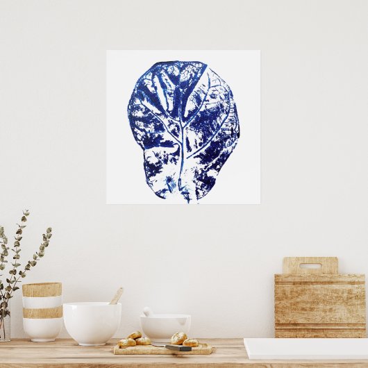 Blaufiddle Poster (Küche)