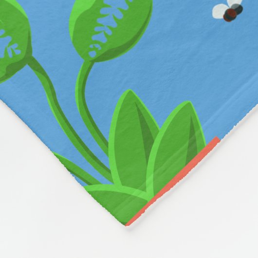 Blaufliegenfalle Fleecedecke (Ecke)