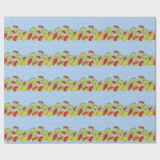 Blaufliegenfliege Geschenkpapier (Flach)