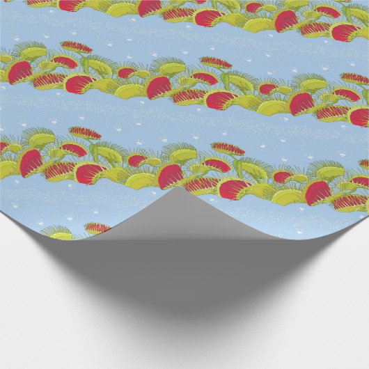 Blaufliegenfliege Geschenkpapier (Ecke)