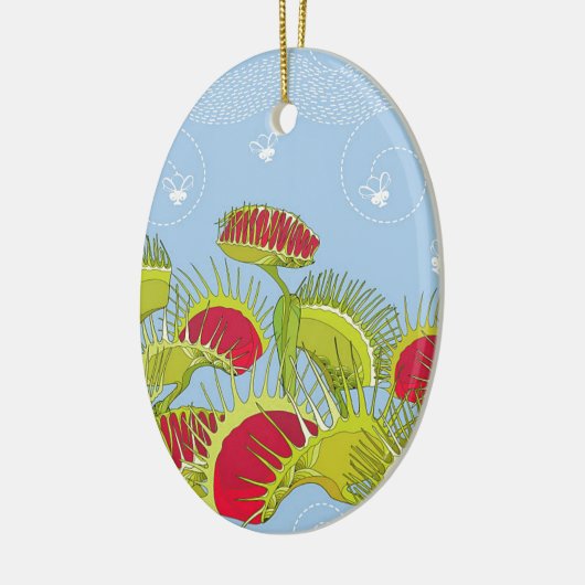 Blaufliegenfliege Keramik Ornament (Links)