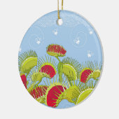 Blaufliegenfliege Keramik Ornament (Links)