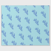 Blaufolienverpackungspapier Geschenkpapier (Flach)