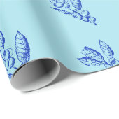 Blaufolienverpackungspapier Geschenkpapier (Rolleneckpunkt)