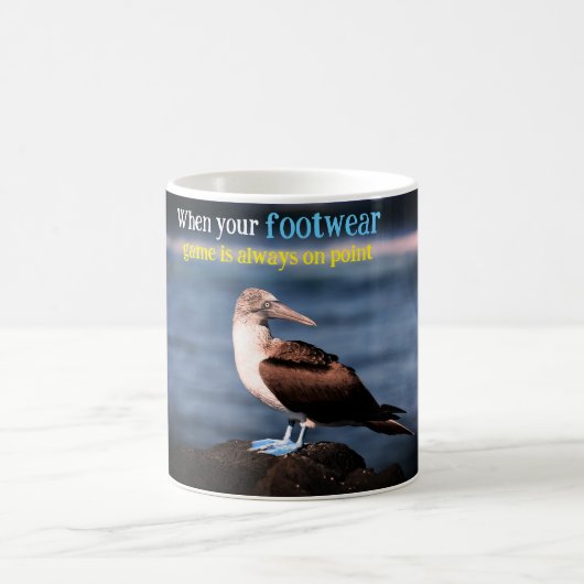 Blaufuß-Tölpel Kaffeetasse (Mittel)