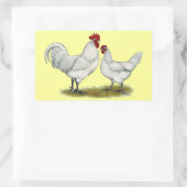 Blaufüßer Rechteckiger Aufkleber (Tasche)