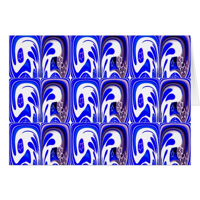 Blaugalaxie (Vorderseite (Horizontal))