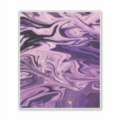 Blaugalaxie Aufkleber (Vorderseite)